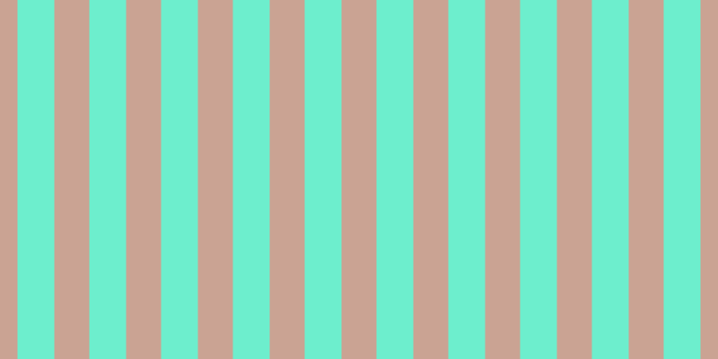 #6deecd, #caa393 vertical lines, thirty-nine pixels wide, forty-one pixels apart