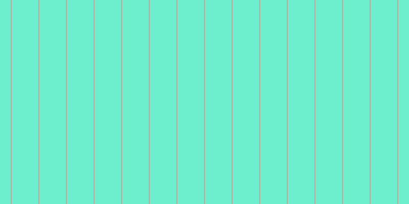 #6deecd, #caa393 vertical lines, two pixels wide, fifty-two pixels apart