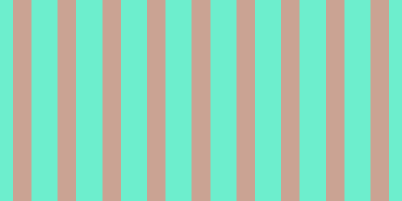 #6deecd, #caa393 vertical lines, thirty-seven pixels wide, fifty-two pixels apart