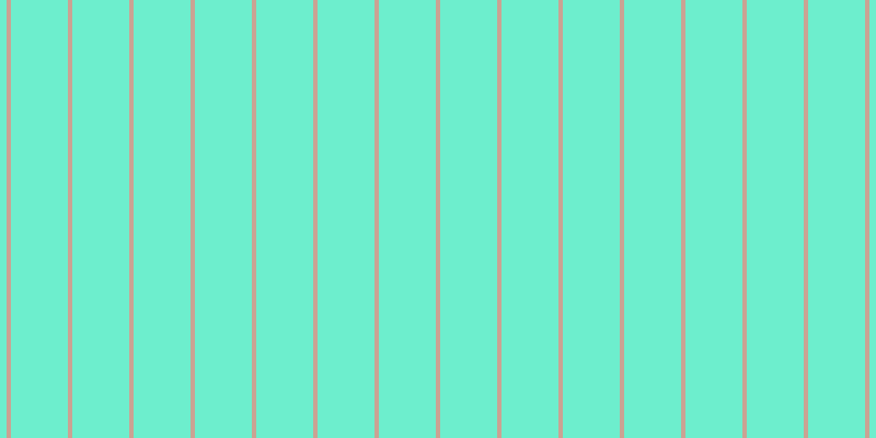 #6deecd, #caa393 vertical lines, four pixels wide, fifty-two pixels apart