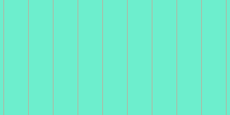 #6deecd, #caa393 vertical lines, two pixels wide, eighty-four pixels apart