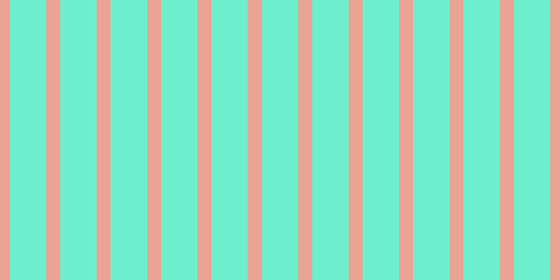 #6deecd, #eba393 vertical lines, twenty pixels wide, fifty-two pixels apart