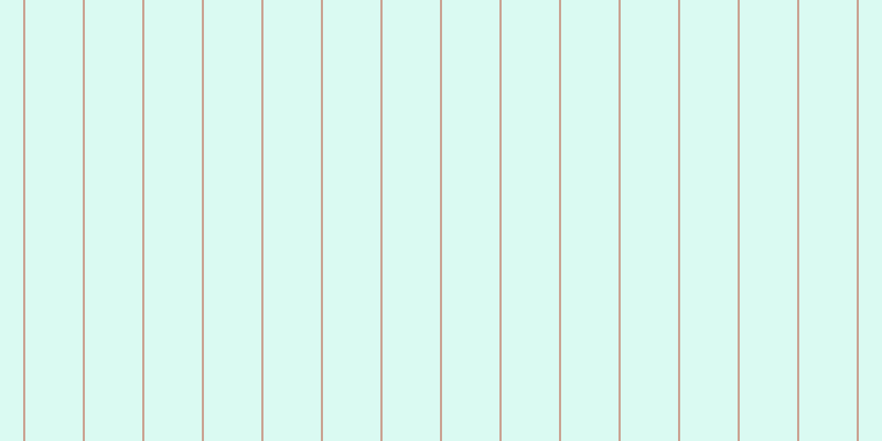 #6deecd (25%), #caa393 vertical lines, two pixels wide, fifty-two pixels apart