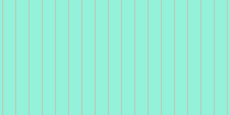 #6deecd (75%), #eba393 vertical lines, two pixels wide, forty-four pixels apart