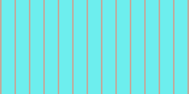 #6deeee, #caa393 vertical lines, six pixels wide, fifty-five pixels apart