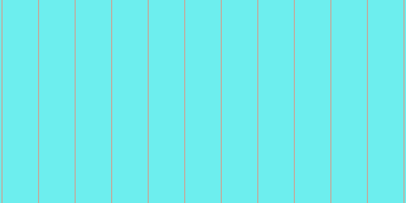 #6deeee, #caa393 vertical lines, two pixels wide, seventy pixels apart