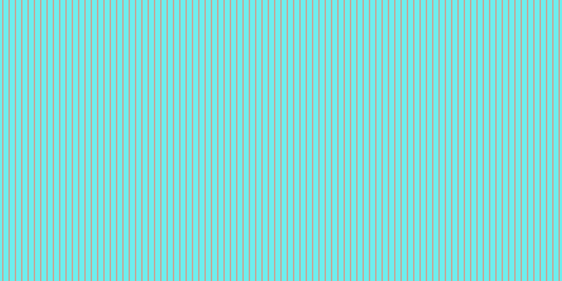 #6deeee, #caa393 vertical lines, two pixels wide, seven pixels apart