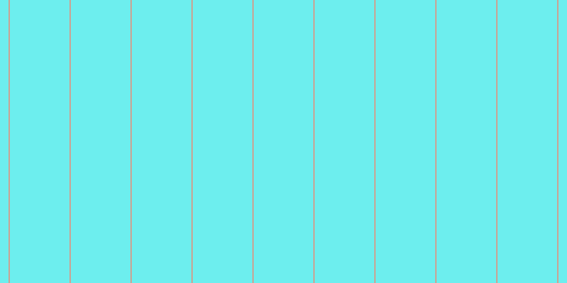 #6deeee, #caa393 vertical lines, two pixels wide, eighty-four pixels apart