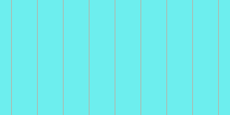 #6deeee, #caa393 vertical lines, two pixels wide, eighty-eight pixels apart