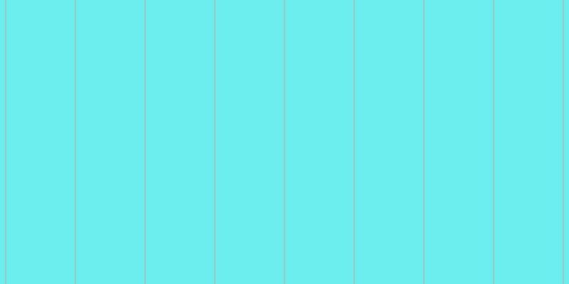 #6deeee, #caa393 vertical lines, one pixels wide, ninety-seven pixels apart