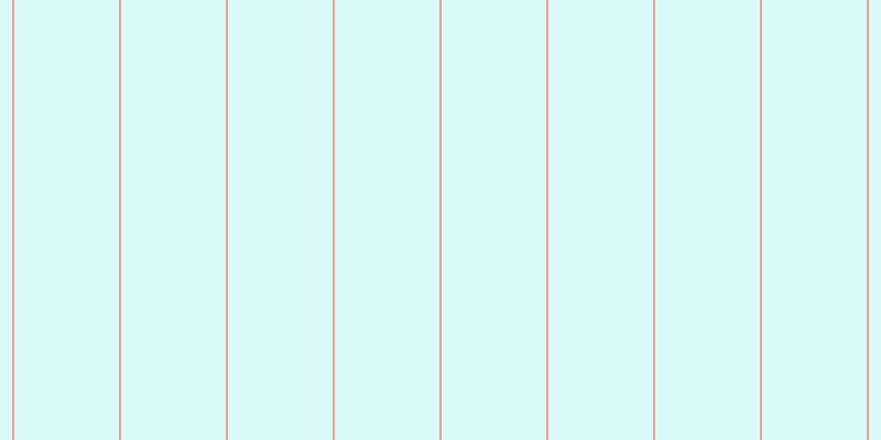 #6deeee (25%), #eba393 vertical lines, two pixels wide, ninety-five pixels apart
