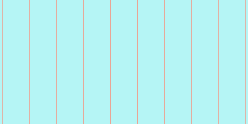 #6deeee (50%), #eba393 vertical lines, two pixels wide, eighty-five pixels apart