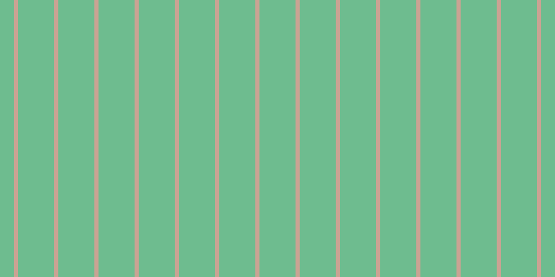 #6ebc8f, #caa393 vertical lines, six pixels wide, fifty-two pixels apart