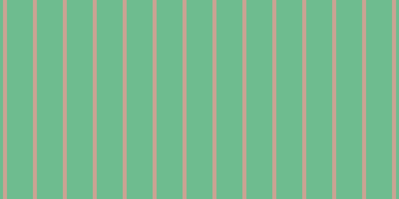 #6ebc8f, #caa393 vertical lines, eight pixels wide, fifty-two pixels apart