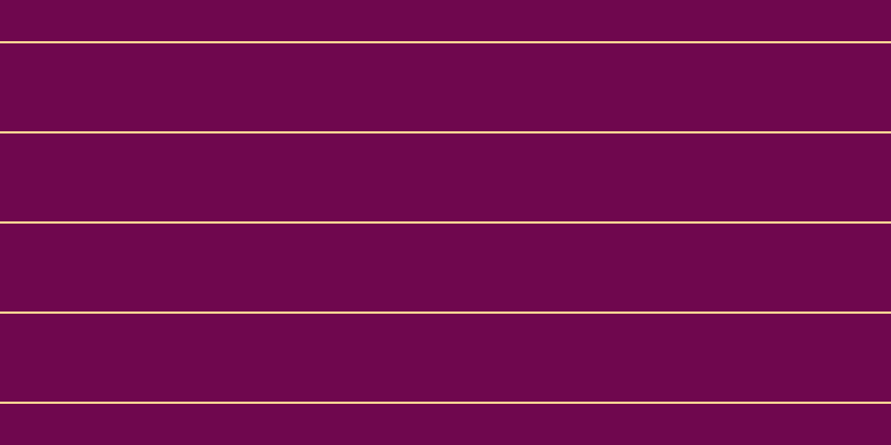 #6f074e, #fcd393 horizontal lines, two pixels wide, seventy-nine pixels apart