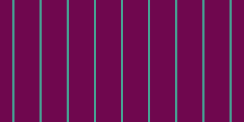 #6f074e, #46a393 vertical lines, seven pixels wide, eighty-two pixels apart
