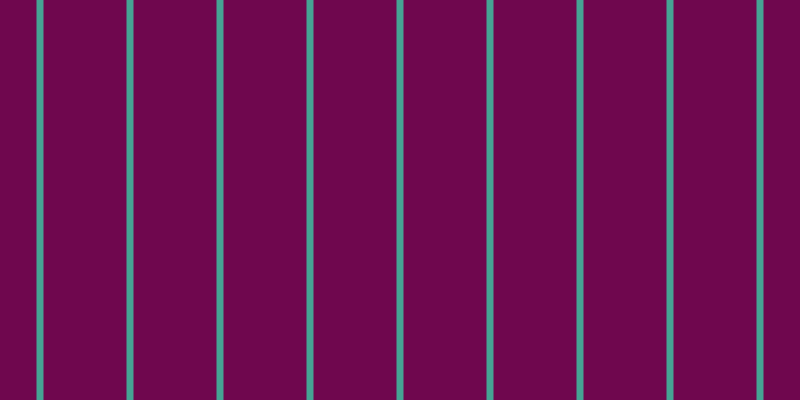 #6f074e, #46a393 vertical lines, seven pixels wide, eighty-three pixels apart