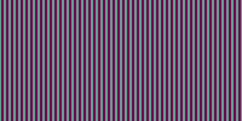 #6f074e, #67a393 vertical lines, eight pixels wide, eight pixels apart