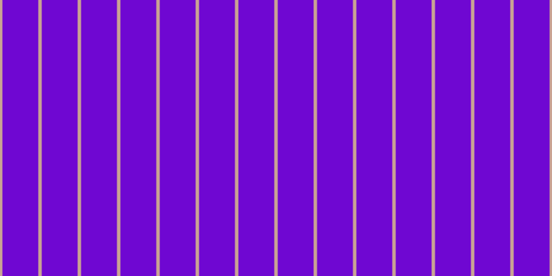 #6f07d2, #caa393 vertical lines, five pixels wide, fifty-two pixels apart