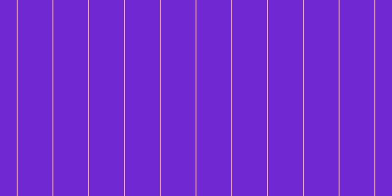 #6f28d2, #eba393 vertical lines, two pixels wide, seventy-one pixels apart