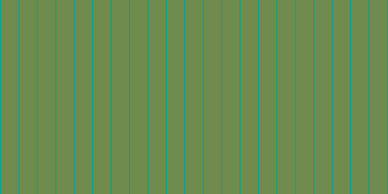 #6f8b4e, #04a393 vertical lines, two pixels wide, thirty-six pixels apart