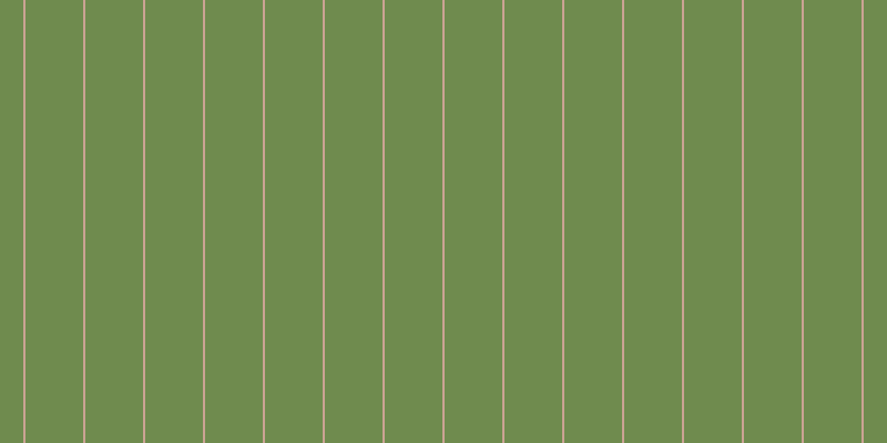 #6f8b4e, #caa393 vertical lines, two pixels wide, fifty-two pixels apart