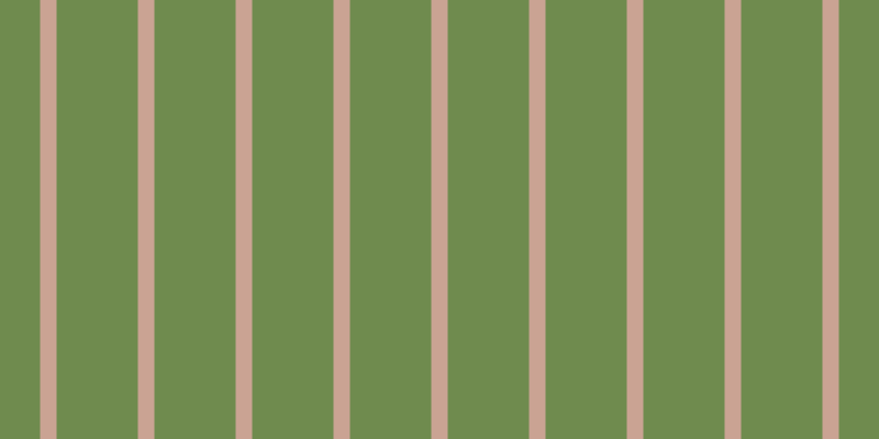 #6f8b4e, #caa393 vertical lines, fifteen pixels wide, seventy-four pixels apart