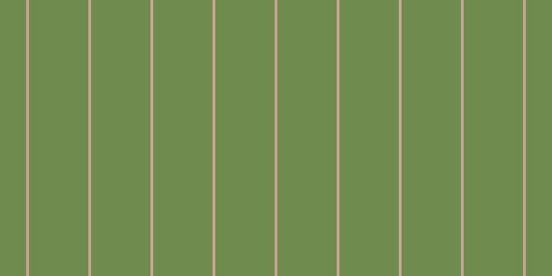 #6f8b4e, #caa393 vertical lines, four pixels wide, eighty-six pixels apart