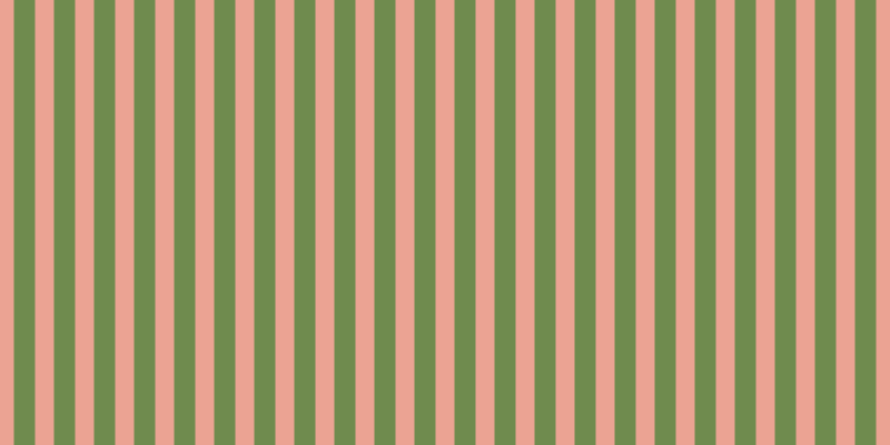 #6f8b4e, #eba393 vertical lines, seventeen pixels wide, nineteen pixels apart