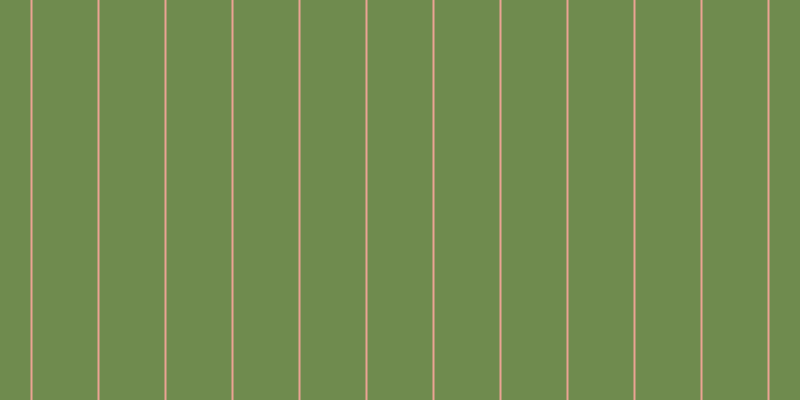 #6f8b4e, #eba393 vertical lines, two pixels wide, sixty-five pixels apart