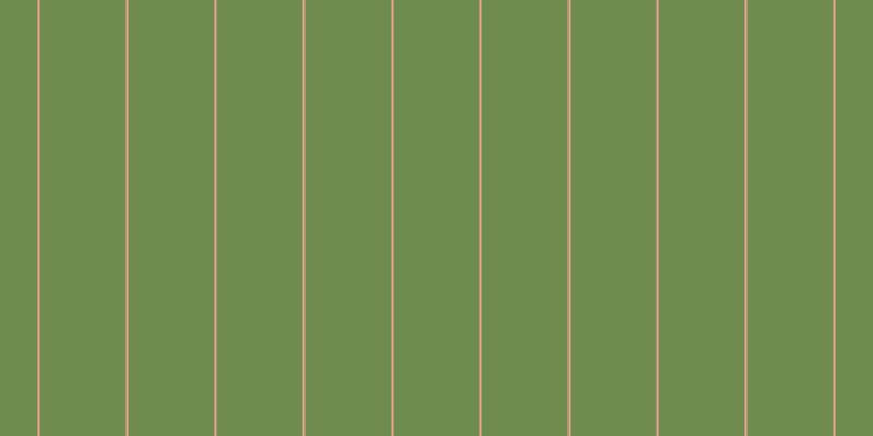 #6f8b4e, #eba393 vertical lines, two pixels wide, seventy-nine pixels apart