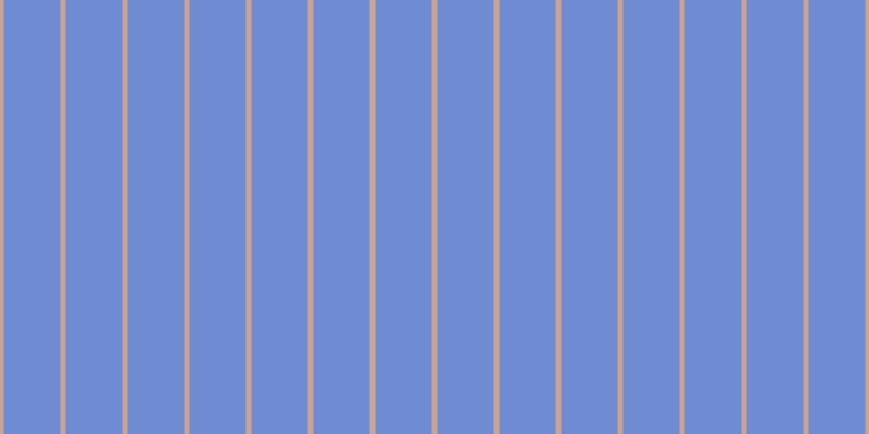 #6f8bd2, #caa393 vertical lines, five pixels wide, fifty-two pixels apart