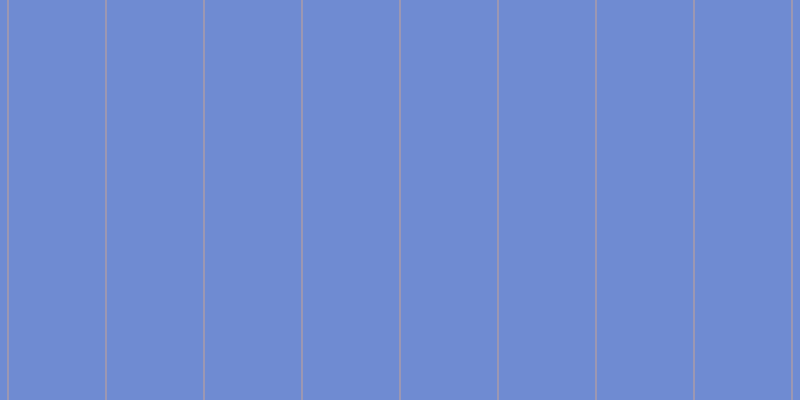 #6f8bd2, #caa393 vertical lines, one pixels wide, ninety-seven pixels apart