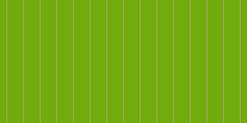 #6fac0c, #caa393 vertical lines, two pixels wide, fifty-two pixels apart