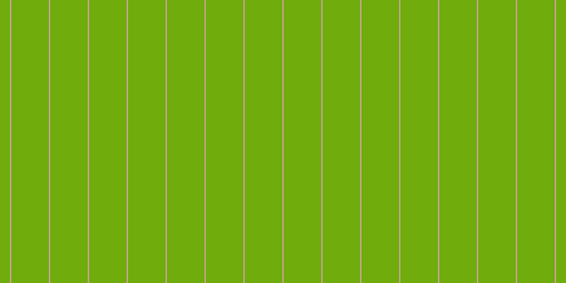 #6fac0c, #caa393 vertical lines, two pixels wide, fifty-three pixels apart