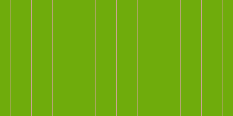 #6fac0c, #caa393 vertical lines, two pixels wide, seventy-one pixels apart
