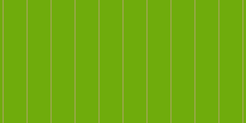 #6fac0c, #caa393 vertical lines, two pixels wide, seventy-six pixels apart