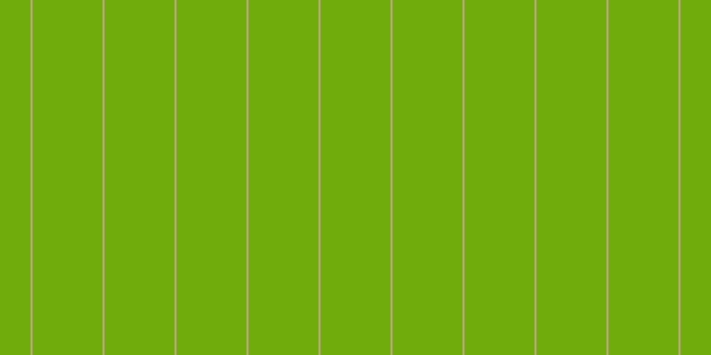 #6fac0c, #caa393 vertical lines, two pixels wide, seventy-nine pixels apart
