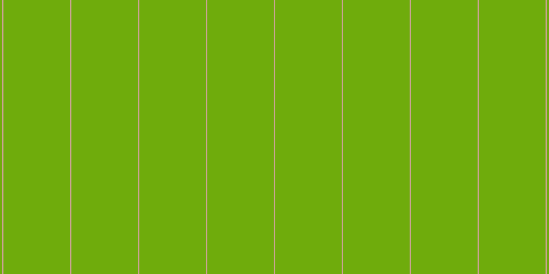 #6fac0c, #caa393 vertical lines, two pixels wide, ninety-seven pixels apart