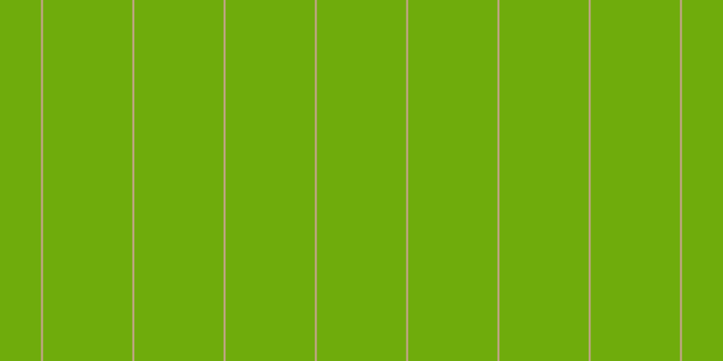 #6fac0c, #caa393 vertical lines, two pixels wide, ninety-nine pixels apart