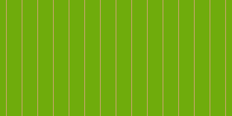 #6fac0c, #eba393 vertical lines, two pixels wide, fifty-two pixels apart