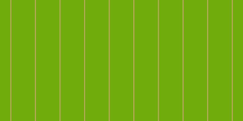 #6fac0c, #eba393 vertical lines, two pixels wide, seventy-nine pixels apart