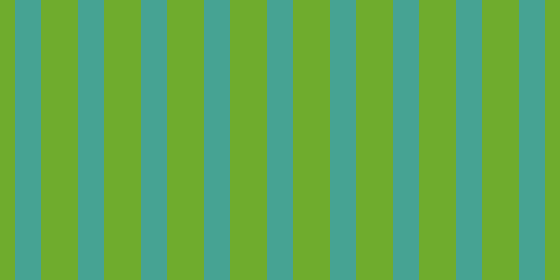 #6fac2d, #46a393 vertical lines, thirty-eight pixels wide, fifty-two pixels apart