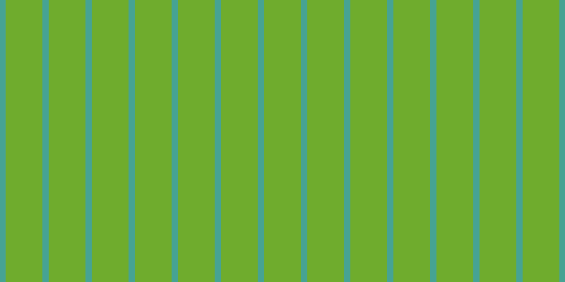 #6fac2d, #46a393 vertical lines, nine pixels wide, fifty-two pixels apart
