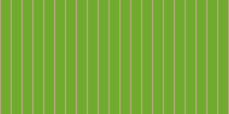 #6fac2d, #caa393 vertical lines, four pixels wide, thirty-four pixels apart