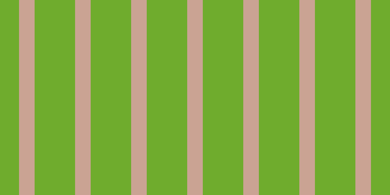 #6fac2d, #caa393 vertical lines, thirty-two pixels wide, eighty-three pixels apart