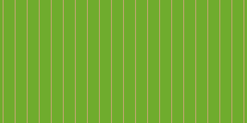 #6fac2d, #eba393 vertical lines, two pixels wide, thirty-seven pixels apart