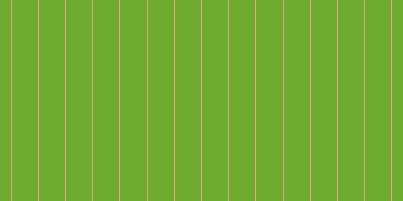 #6fac2d, #eba393 vertical lines, two pixels wide, fifty-two pixels apart