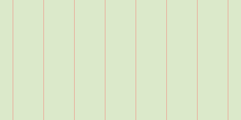 #6fac2d (25%), #eba393 vertical lines, two pixels wide, one hundred pixels apart