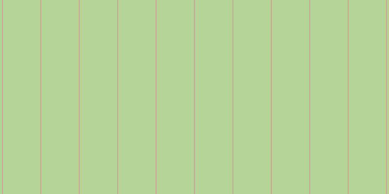 #6fac2d (50%), #caa393 vertical lines, two pixels wide, seventy-seven pixels apart